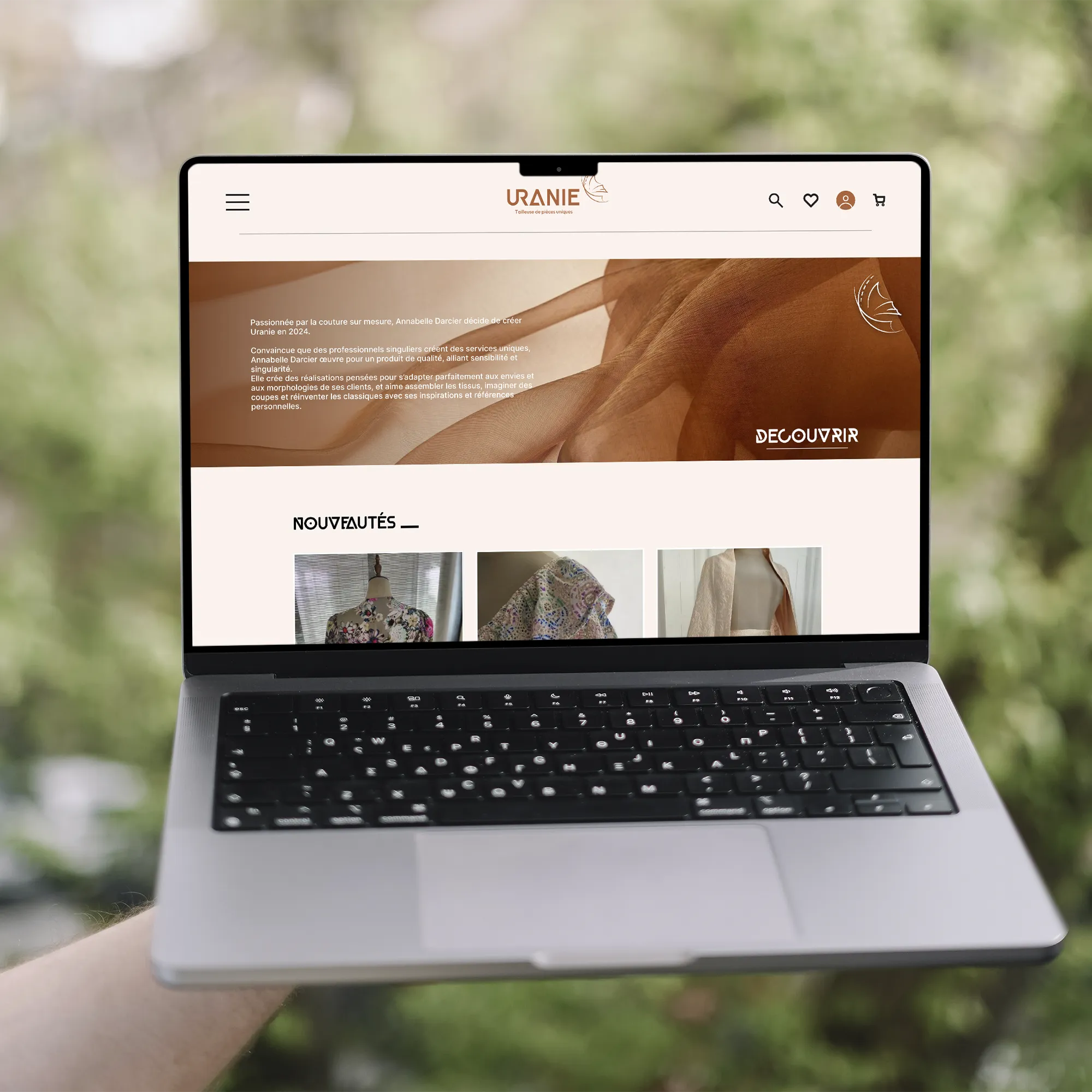 Design page de contenu