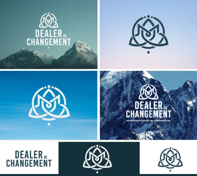 Déclinaison du logo Dealder de Changemet par Acomdesign