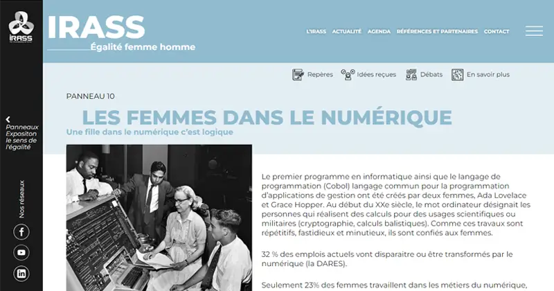 3 template wordpress de pages et d'articles pour ieass.org