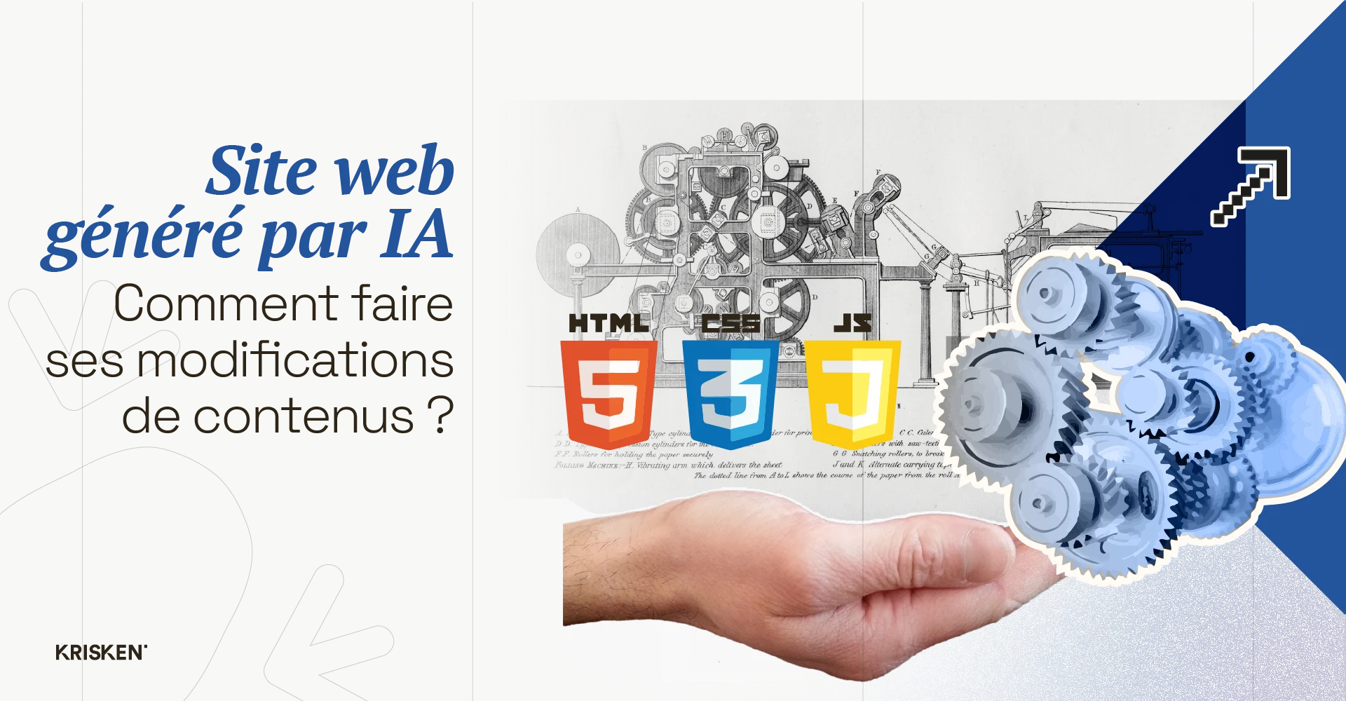 Site web généré par IA, comment faire des modifications de contenu - par Krisken